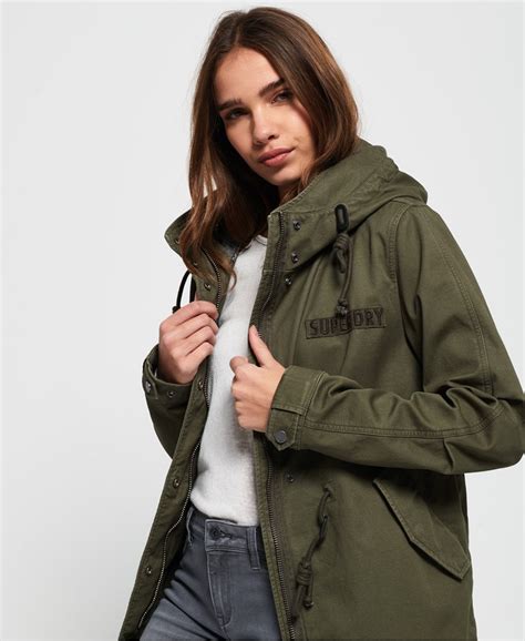 superdry parka damen